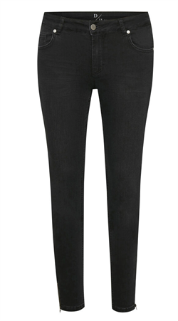 My Essential Wardrobe Jeans - 31 THE CELINAZIP 100 Slim Y, Black Wash